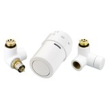 Danfoss RAX dizájnkészlet RA-URX + RLV-X szeleppel, 1/2