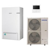 Samsung Split R410A hőszivattyú 12 kW + oldalfali Hydro egység, 1 fázis